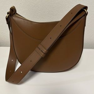 Uniqlo brown leather shoulder bag!